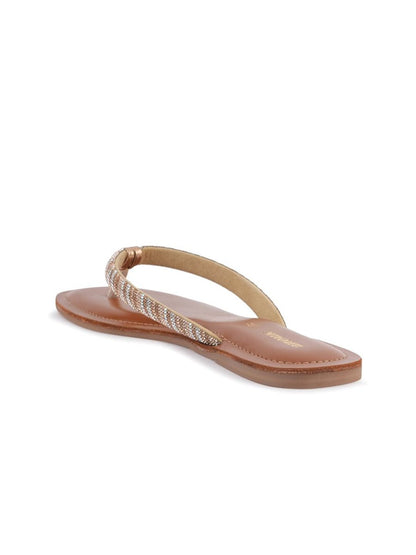 Dhiyona AK Embellished Open Toe Flats