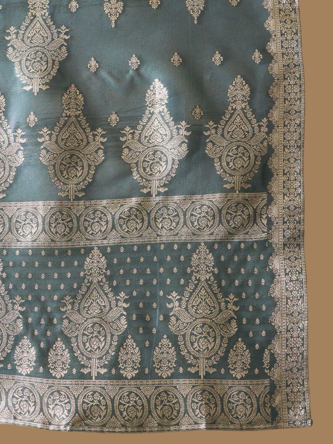 Dhiyona IE Women Ethnic Motifs Regular Kurta with Trousers & Dupatta