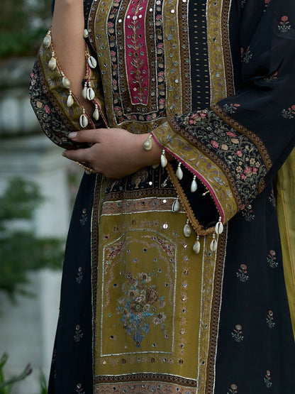 Women Ethnic Motifs Printed Kurta with Palazzos & Dupatta