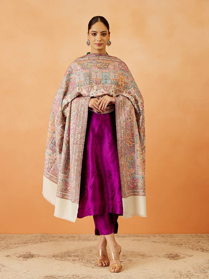 Dhiyona PA Women Paisley Woven Design Shawl