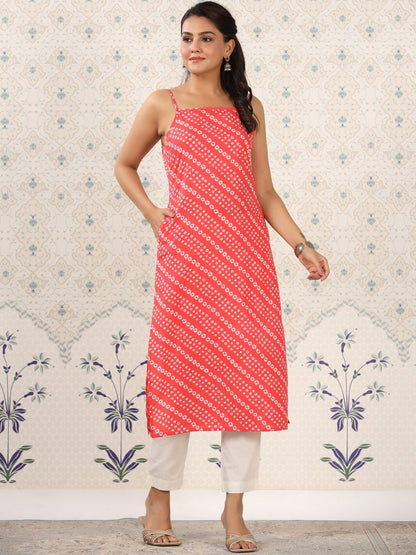 Dhiyona OD  Ethnic Motifs Printed Pure Cotton Kurta