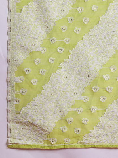 Ethnic Motifs Kurta with Trousers & With Dupatta