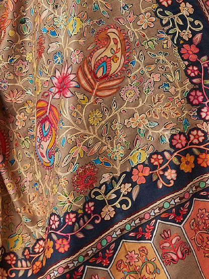 Dhiyona PA Women Floral Embroidered Shawl