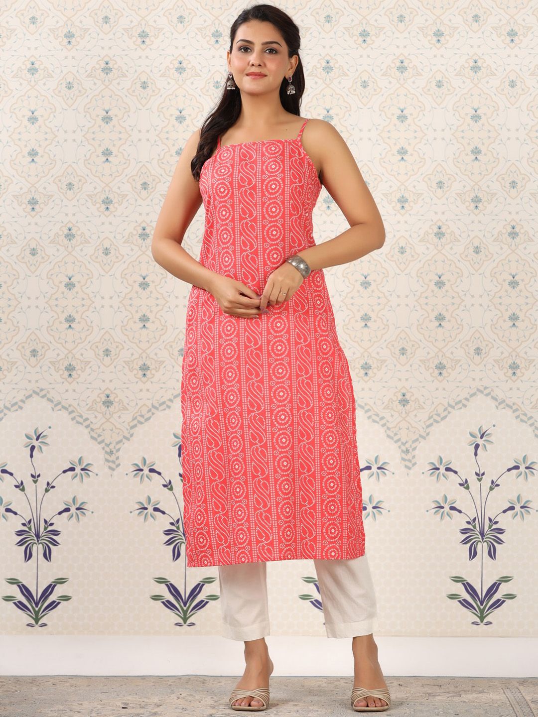 Dhiyona OD  Ethnic Motifs Printed Pure Cotton Kurta