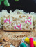 Dhiyona NR Women Beige & Pink Hand Embroidered Box Clutch