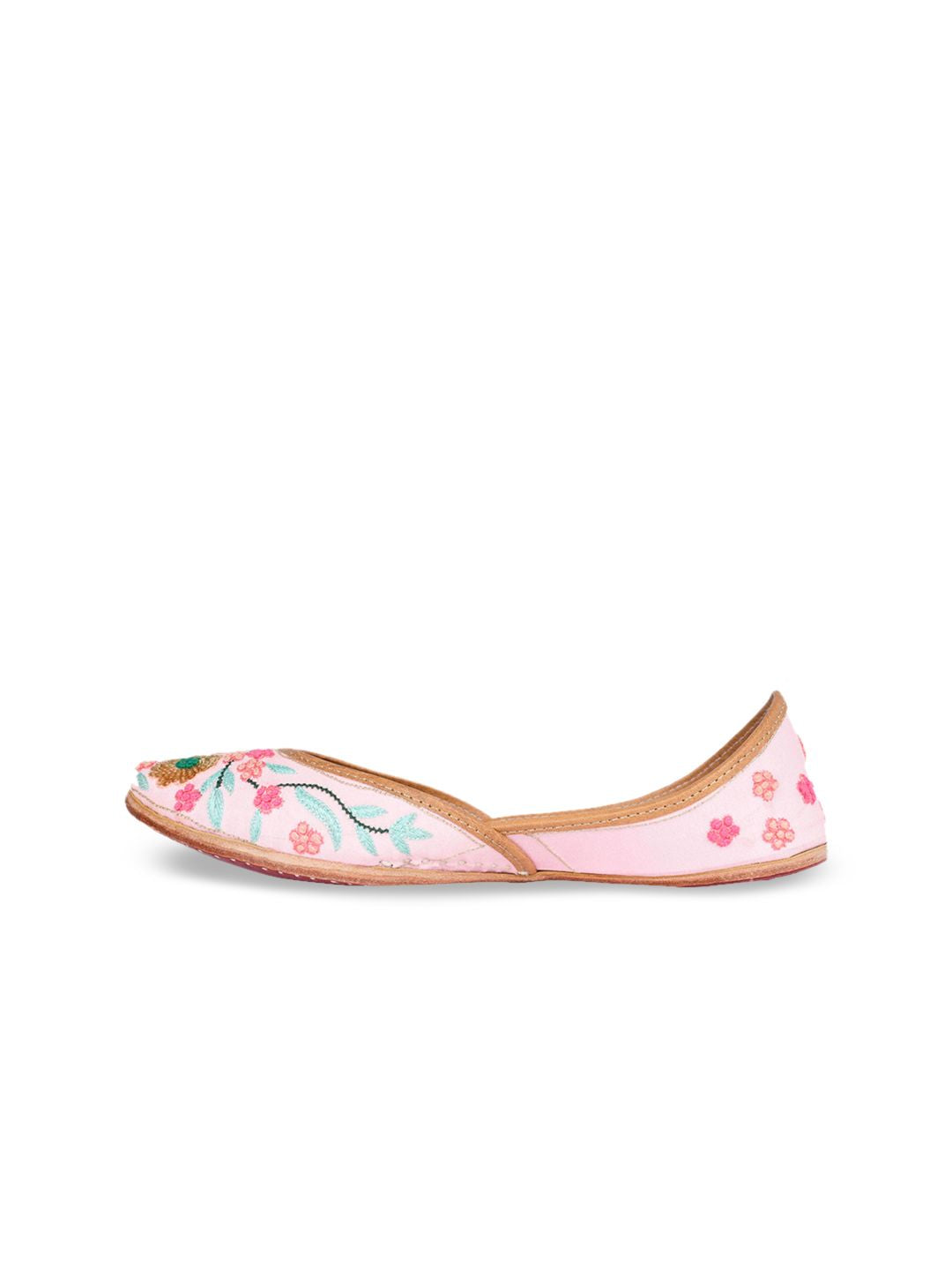 Dhiyona HOP Ethnic Embroidered Square Toe Mojaris