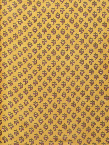 Dhiyona KL Floral Printed Regular Gotta Patti Pure Cotton Kurta with Palazzos & Dupatta