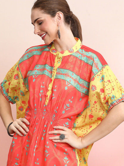 Dhiyona IE Printed Top & Trousers Co-Ords