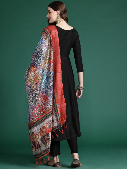 Dhiyona IE Kurta With Trousers & Dupatta