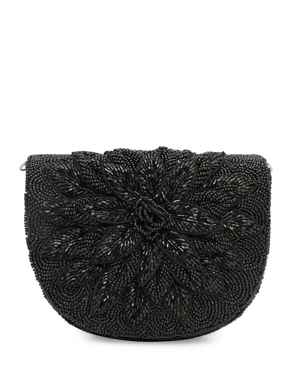 Dhiyona NR Embroidered Foldover Clutch