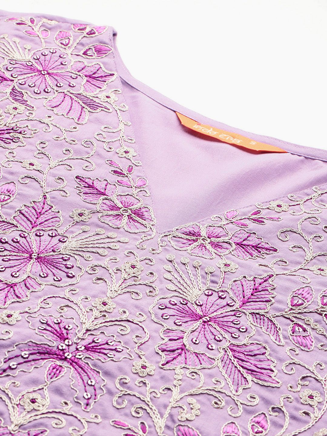 Dhiyona IE Ethnic Motifs Embroidered Kurta with Trousers & With Dupatta