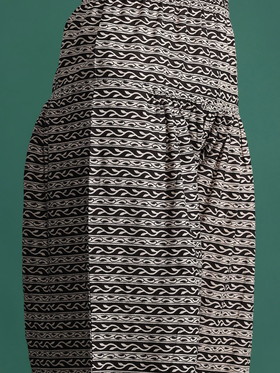 Dhiyona IE Floral Printed Pure Cotton Kurta with Salwar & With Dupatta