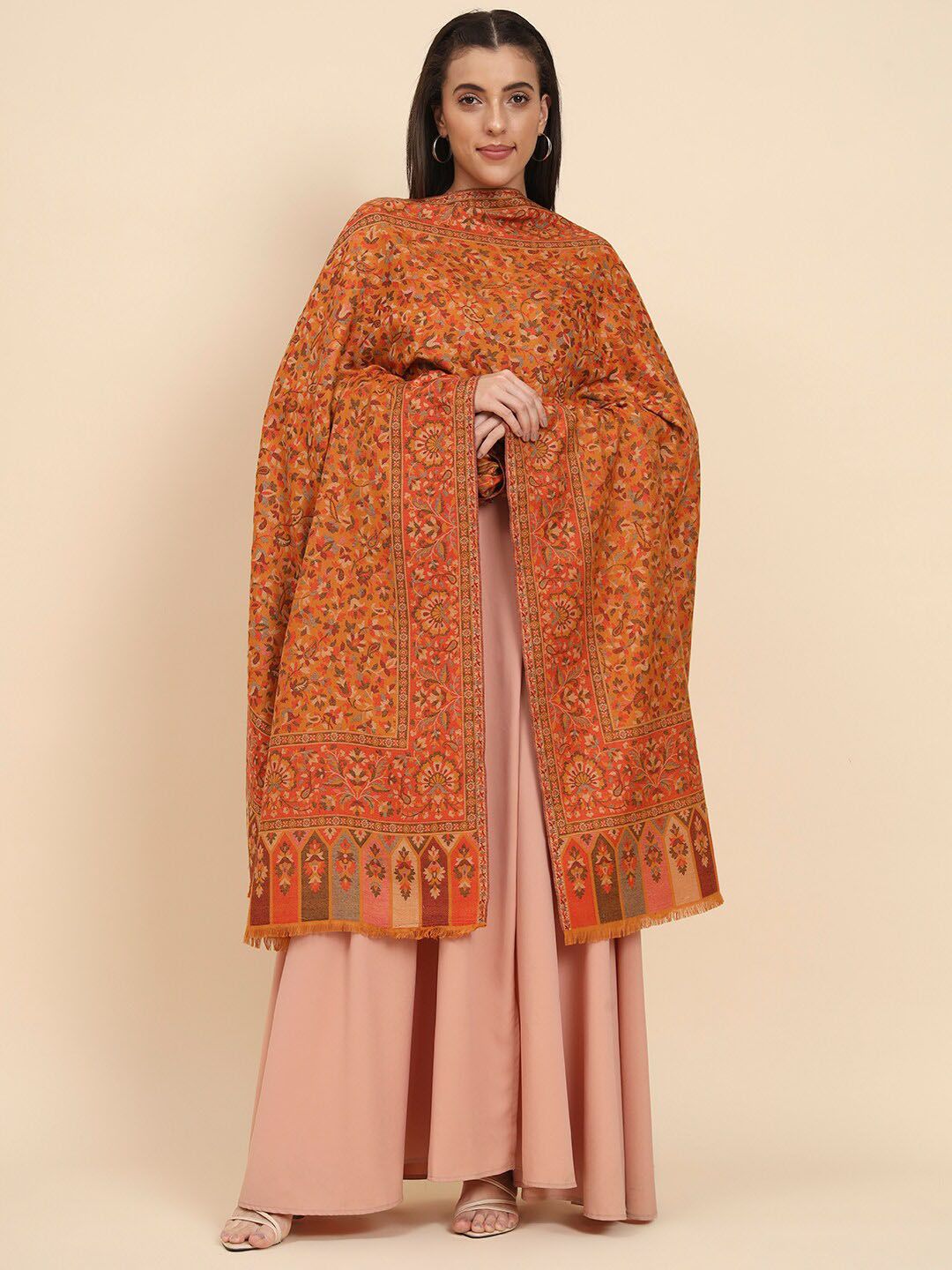 Dhiyona PA Floral Woven Design Shawl