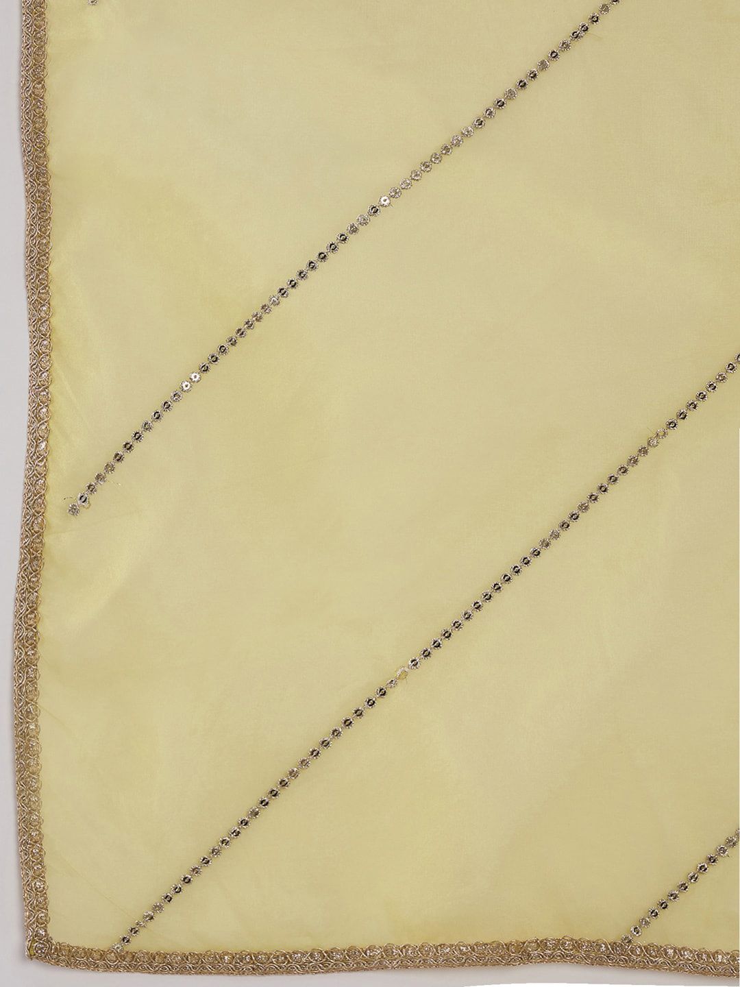 Dhiyona IE Geometric Embroidered Round Neck Liva Straight Kurta with Trousers & Dupatta