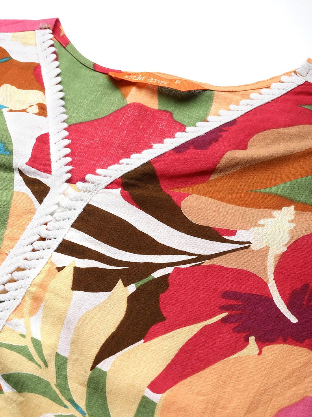 Dhiyona IE Floral Printed Pure Cotton Co-Ords