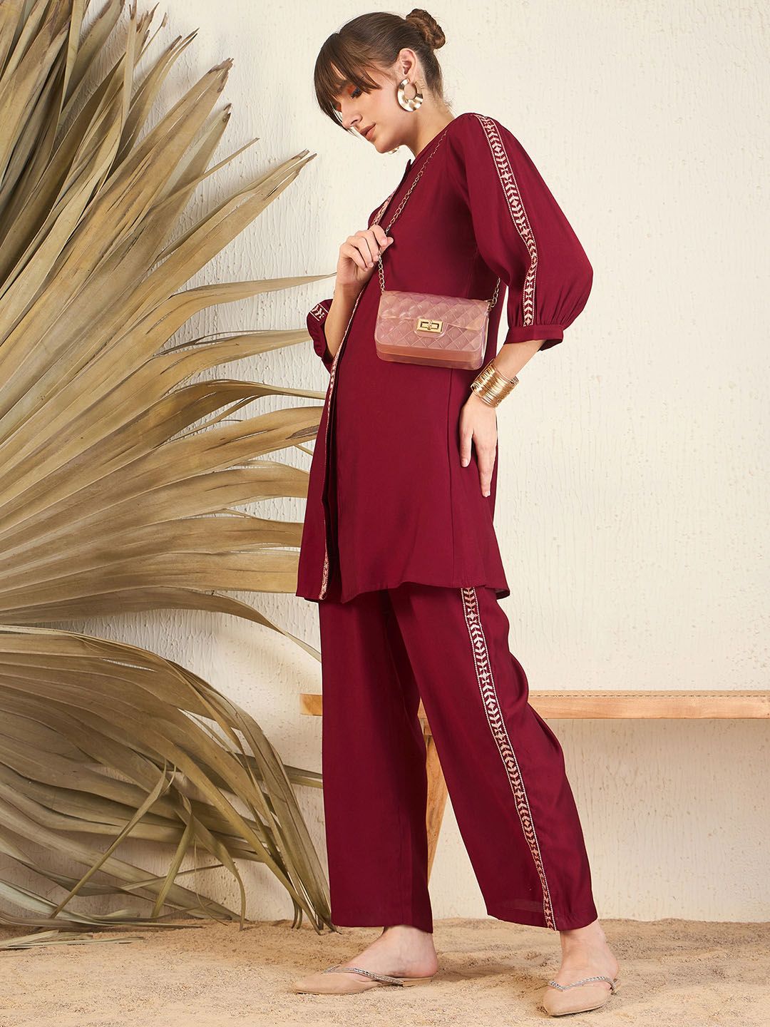 Dhiyona IE Top With Trousers Co-Ords