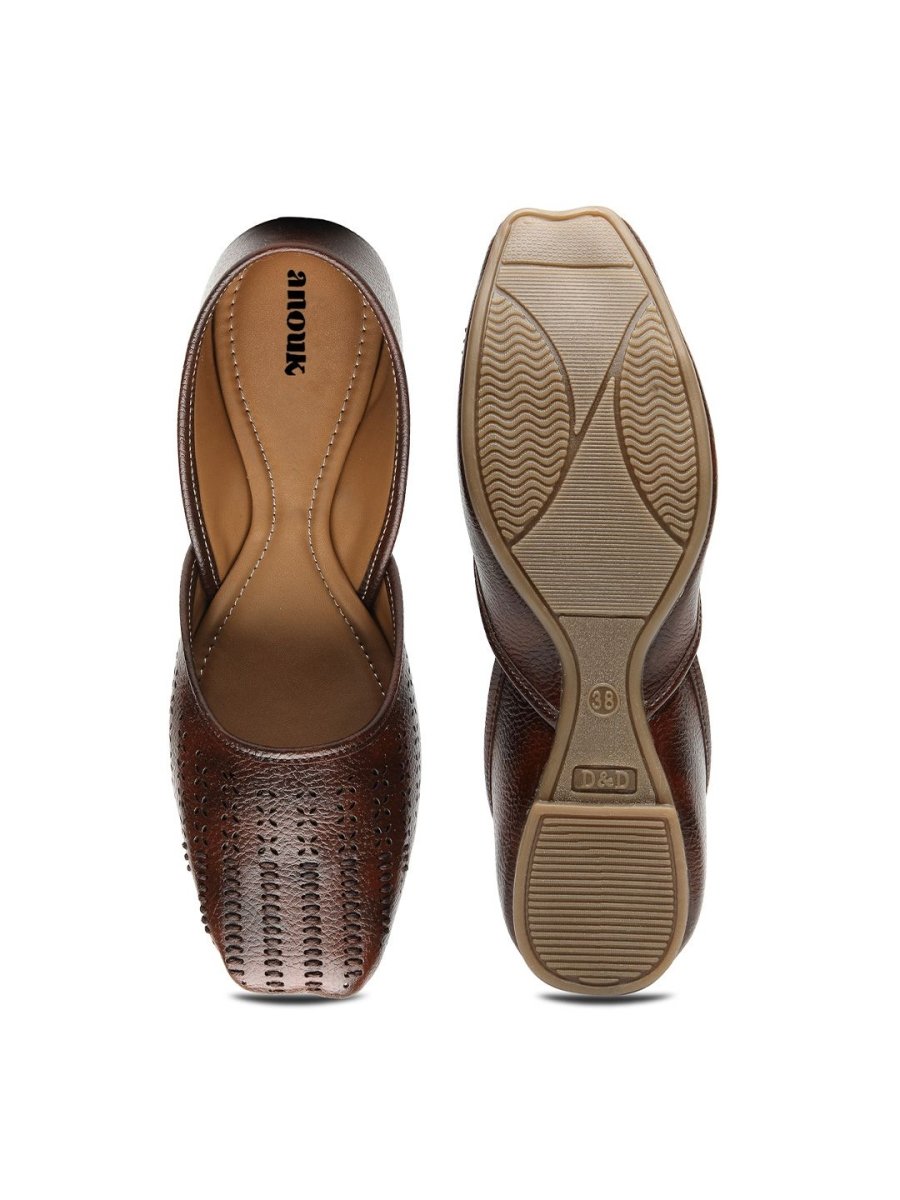 Dhiyona AK Women Slip-on Laser Cut Ballerinas