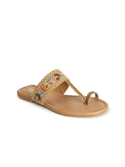 Dhiyona AK Embellished One Toe Flats