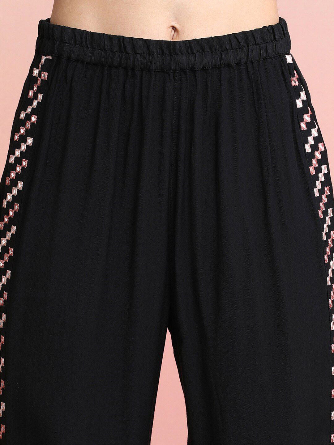 Dhiyona IE Embroidered Top and Trousers Co-Ords