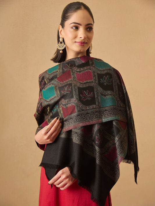 Dhiyona PA Ethnic Motifs Woven Design Shameem Kaani Shawl