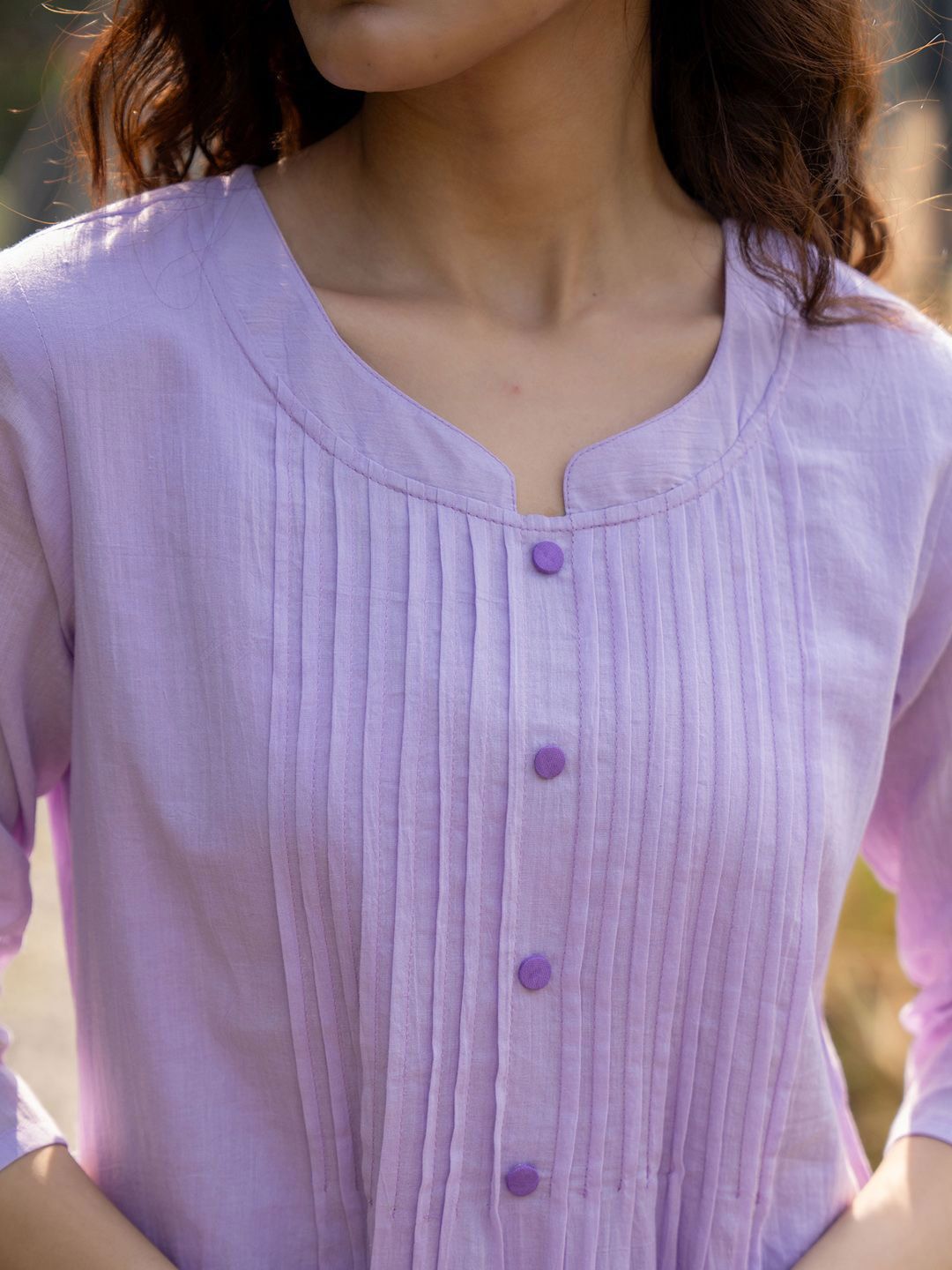 Women Printed Pure Cotton A-Line Kurta with Trouser