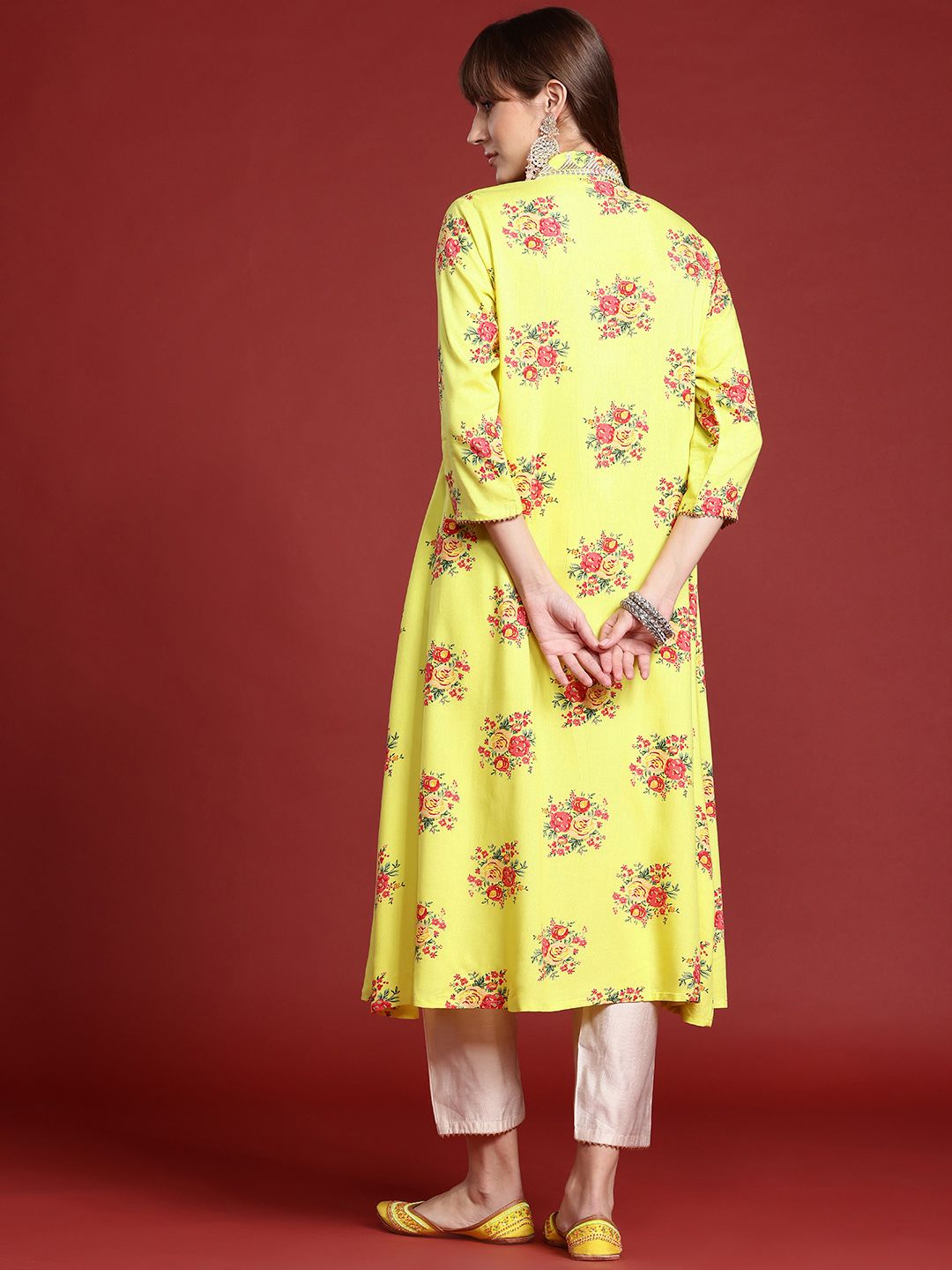 Dhiyona IE Floral Printed Kurta