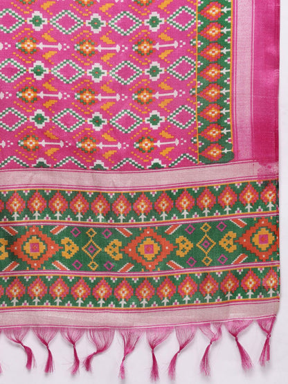 Dhiyona VA Women's Ethnic Motifs Embroidered Kurta with Trousers & With Dupatta