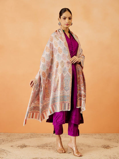 Dhiyona PA Women Paisley Woven Design Shawl