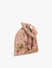 Dhiyona NR Pink & Gold-Toned Embellished Tasselled Potli Clutch
