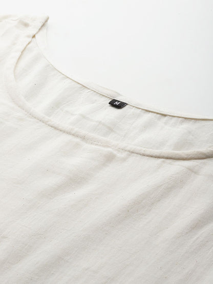 Floral Printed Pure Cotton A-Line Kurta with Palazzos