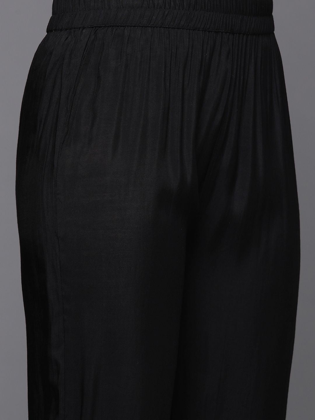 Dhiyona VA Women'sEthnic Motifs Embroidered Thread Work Kurta With Trousers & Dupatta