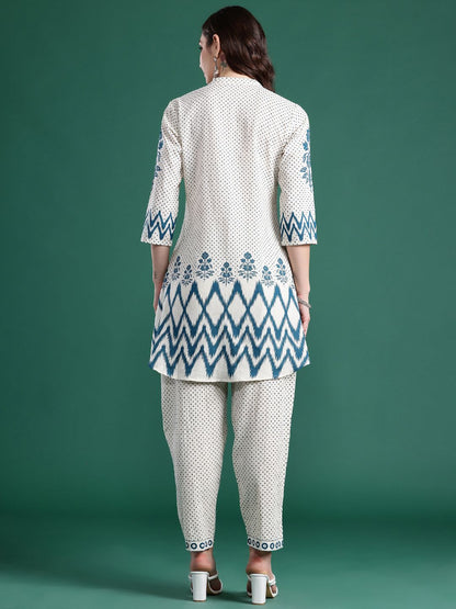 Printed Kurta with Trousers