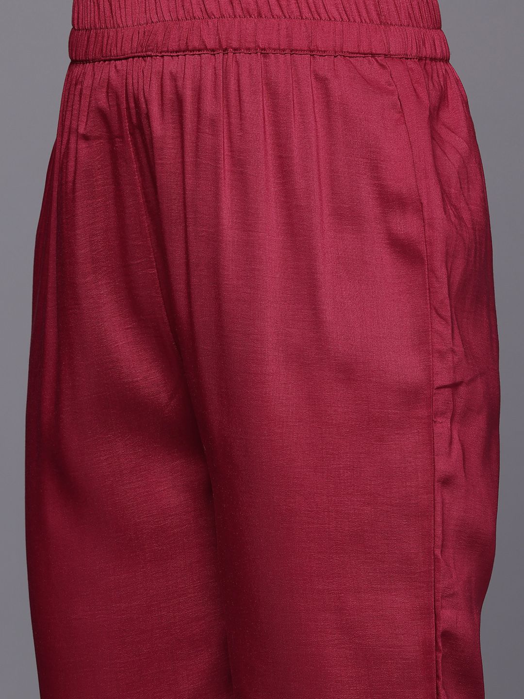 Dhiyona VA Women's Embroidered Kurta with Trousers & Dupatta