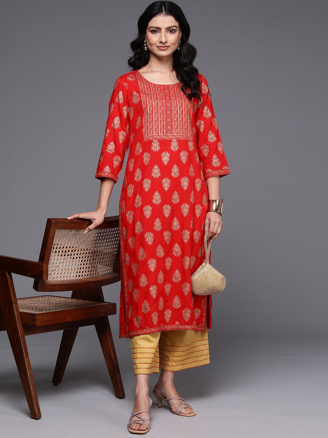 Dhiyona IE Ethnic Motifs Printed Kurta