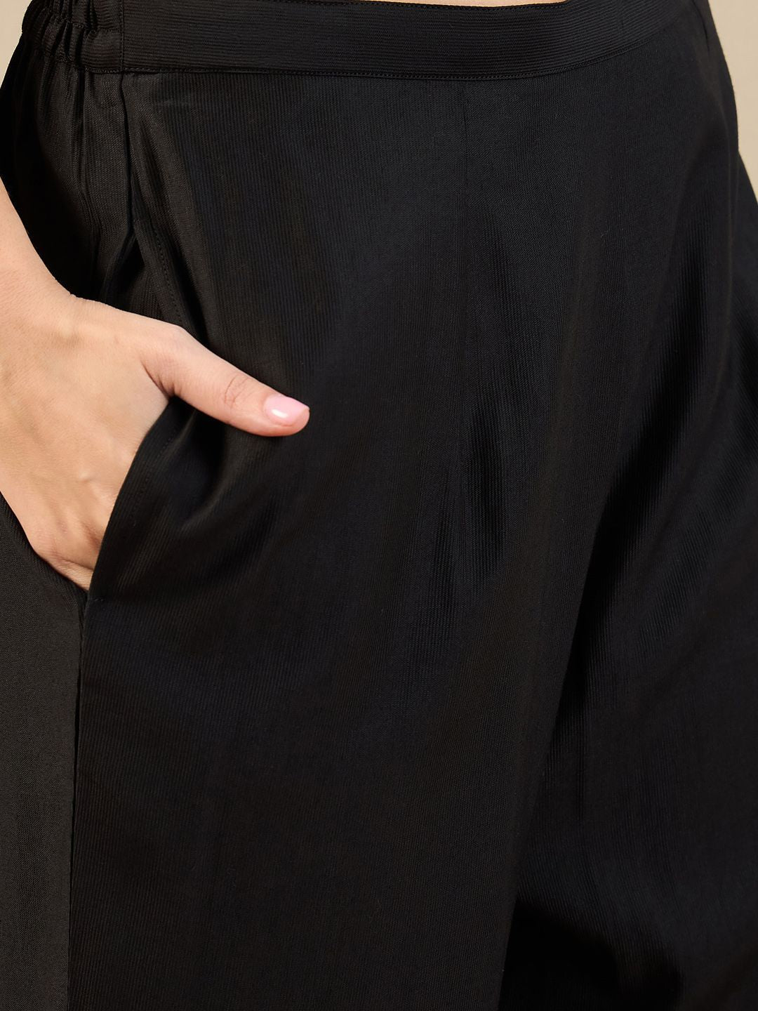 Dhiyona IE A-Line Kurta With Trousers & Dupatta