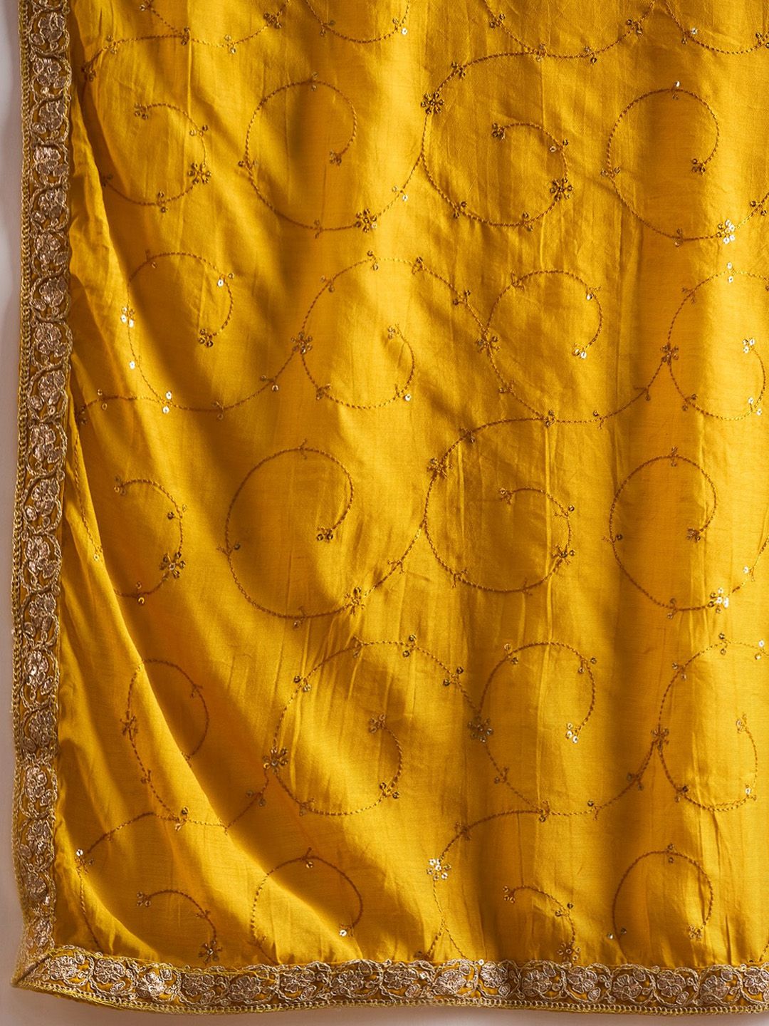 Women Paisley Embroidered Regular Kurta with Trousers & With Dupatta