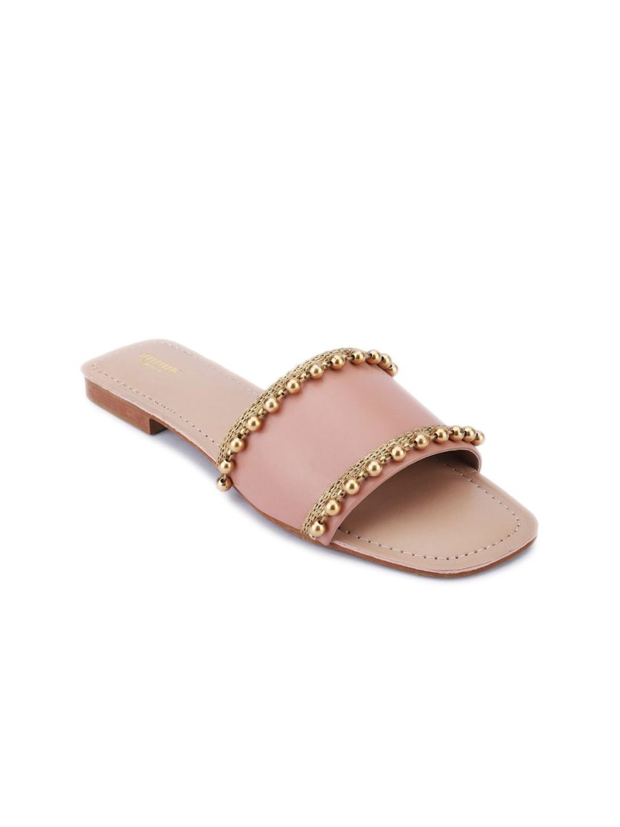 Dhiyona AK Embellished Ethnic Open Toe Flats