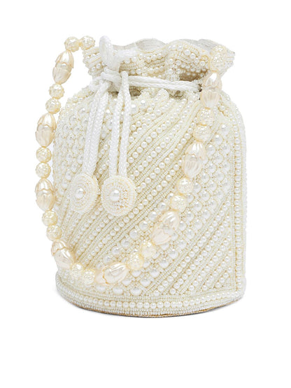 Dhiyona NR Women White Clutches