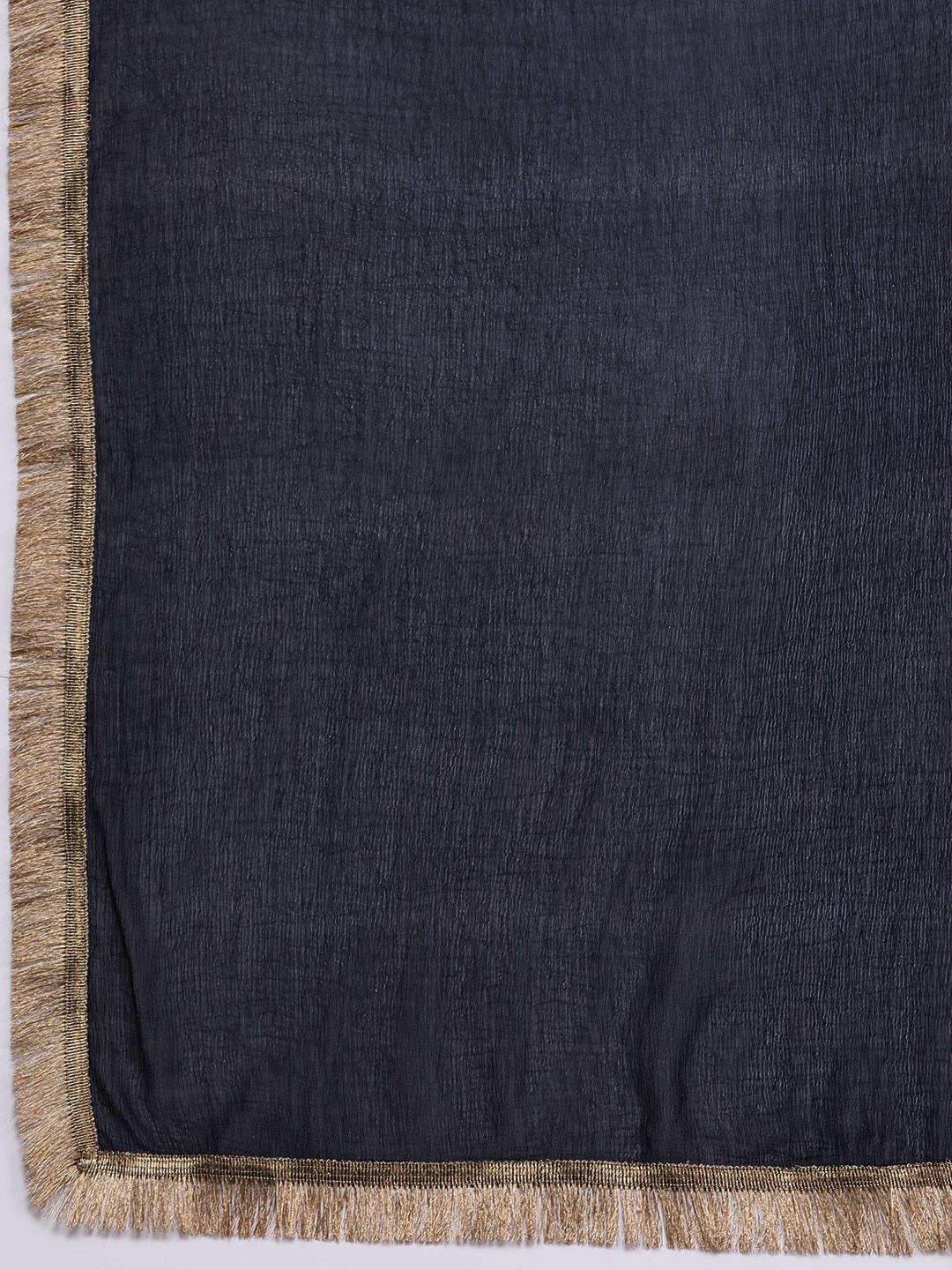 Dhiyona VA Women'sSequinned Kurta with Trousers & Dupatta