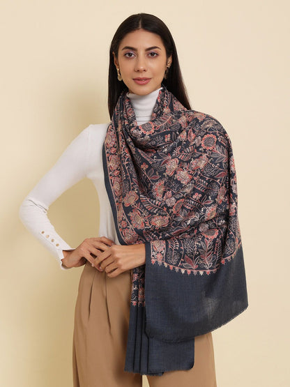Dhiyona PA Embroidered Woolen Shawl