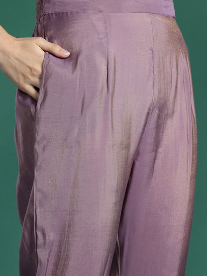 Dhiyona IE Ethnic Motifs Embroidered Kurta with Trousers & With Dupatta