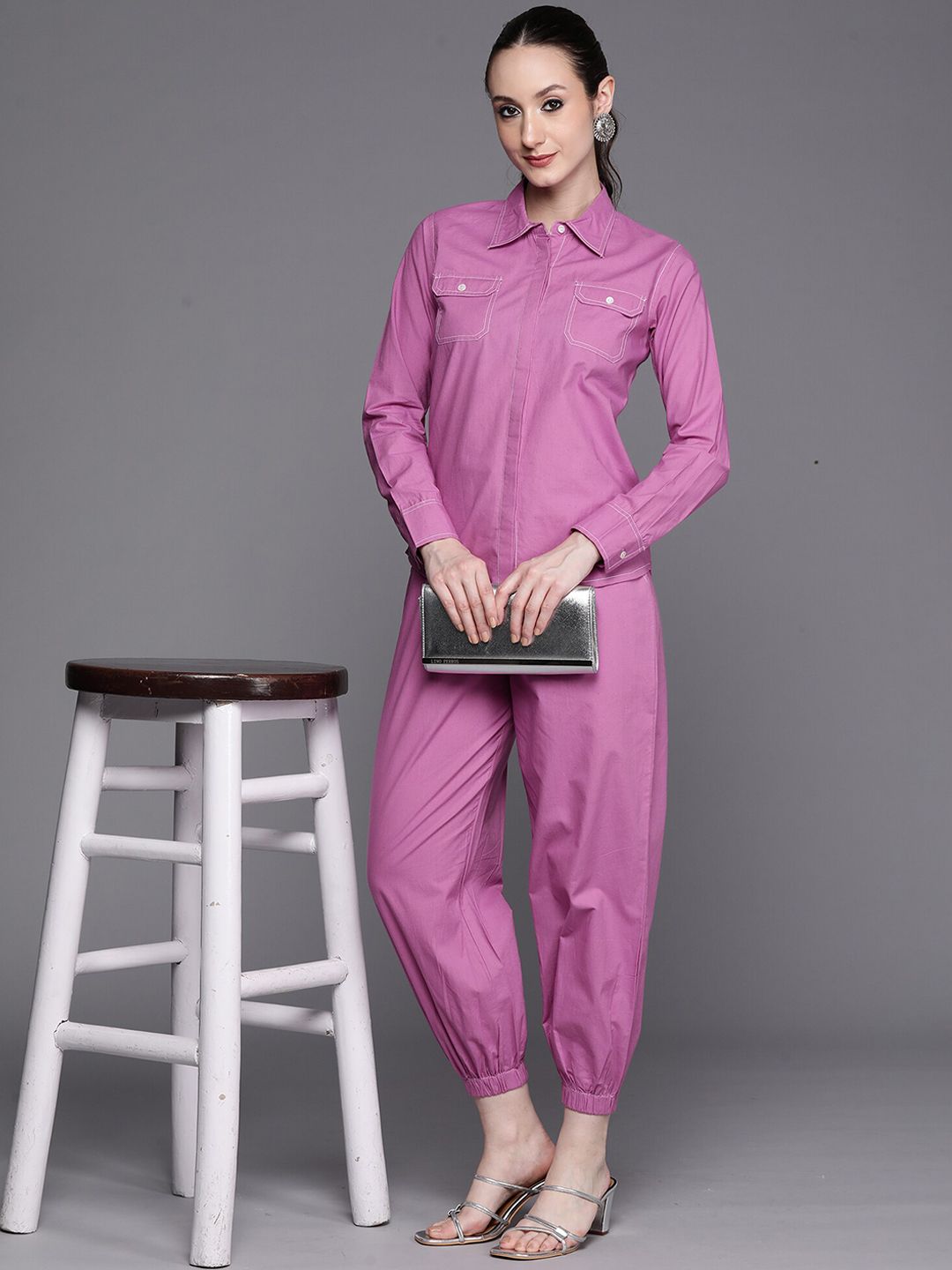 Dhiyona IE Pure Cotton Shirt with Joggers