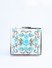 Dhiyona NR Blue & Gold-Toned Embroidered Box Clutch