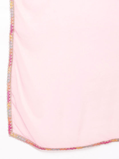 Dhiyona PD Women Jashn Empire Gotta Patti Kurta with Churidar & Dupatta