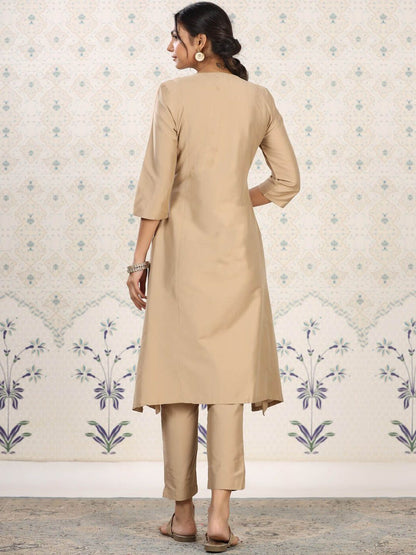 Dhiyona OD  Embroidered Kurta with Trousers