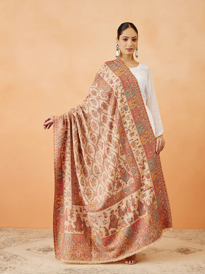 Dhiyona PA Women Paisley Woven Design Shawl