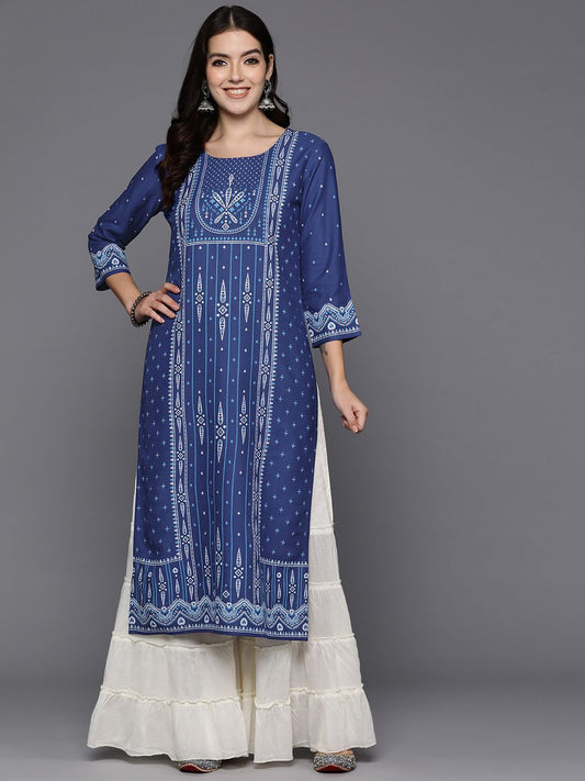 Dhiyona IE Ethnic Motifs Printed Kurta