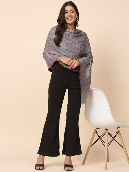 Dhiyona PA Women Zari Woven Design Shawl