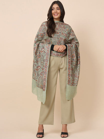 Dhiyona PA Embroidered Woolen Shawl