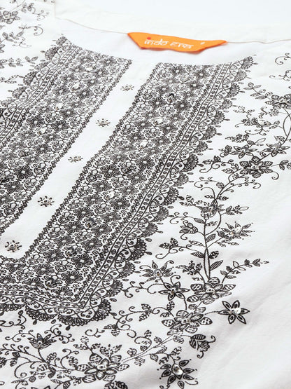 Dhiyona IE Ethnic Motifs Printed Kurta With Trousers & Dupatta